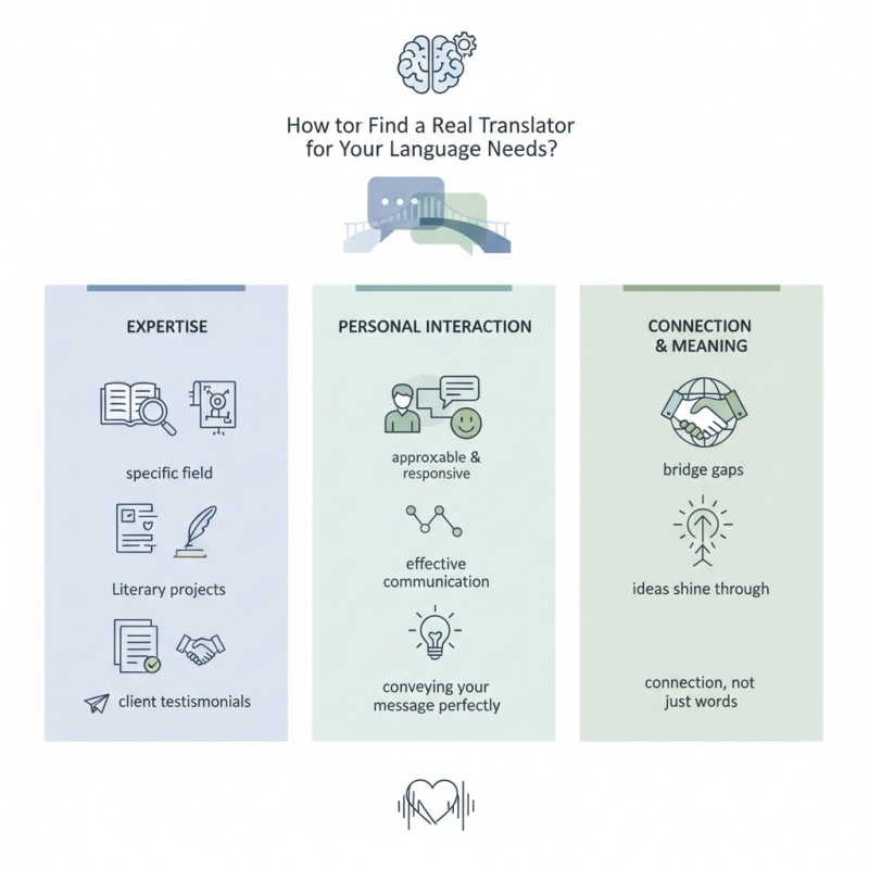 How to Find a Real Translator for Your Language Needs?