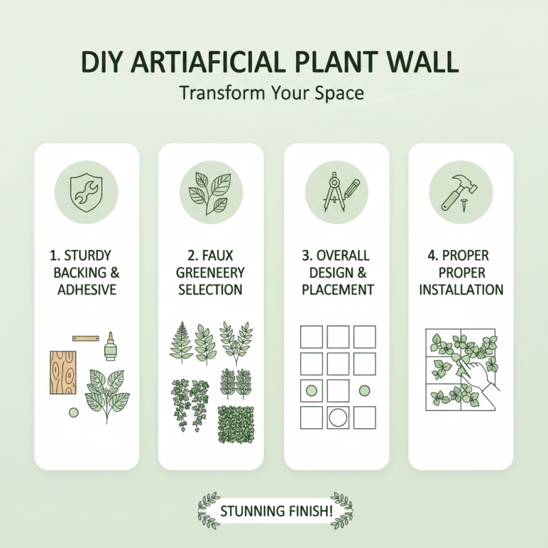 How to Create Stunning Artificial Plants Wall for Your Home?
