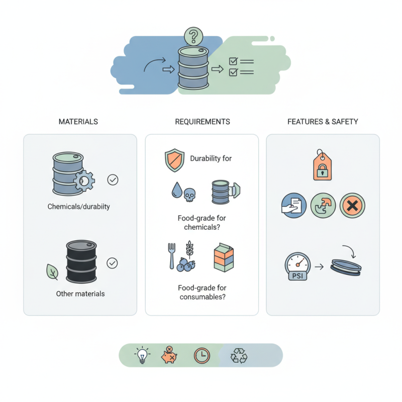 How to Choose the Right Drum Container for Your Needs?