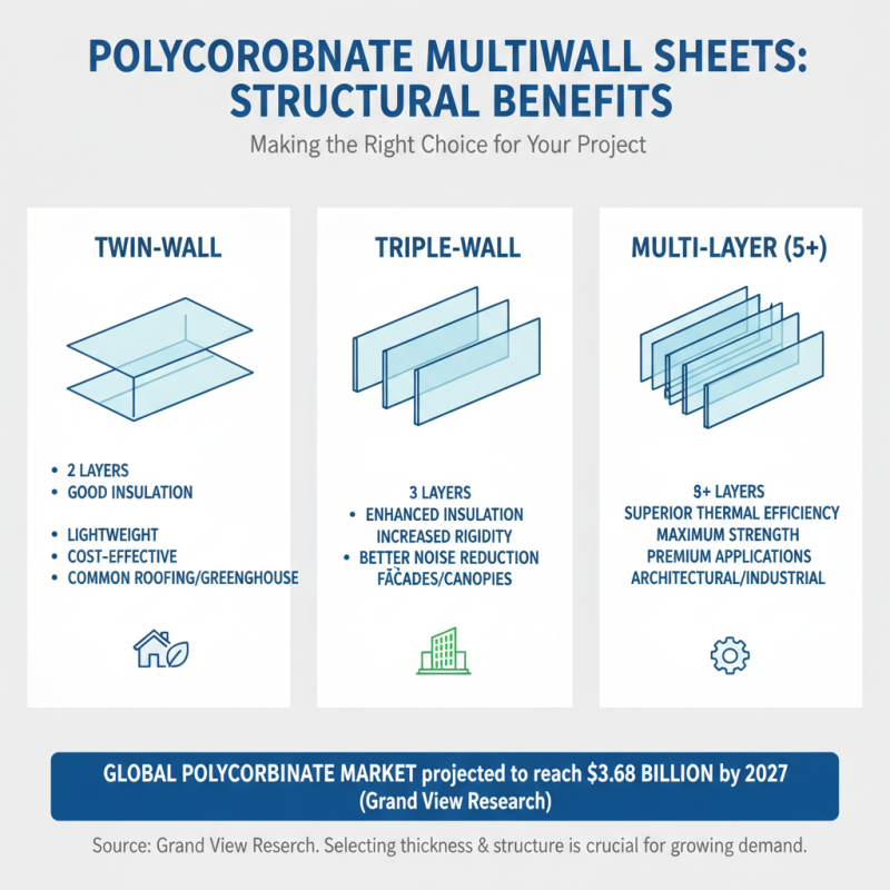 How to Choose the Right Polycarbonate Multiwall Sheet for Your Project?