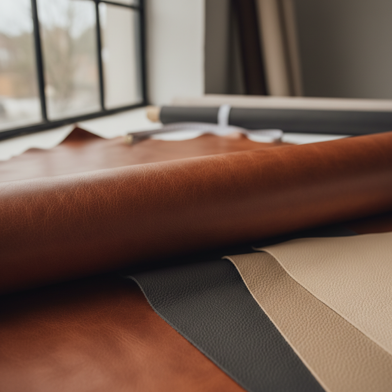 What is leather upholstery fabric and its benefits?