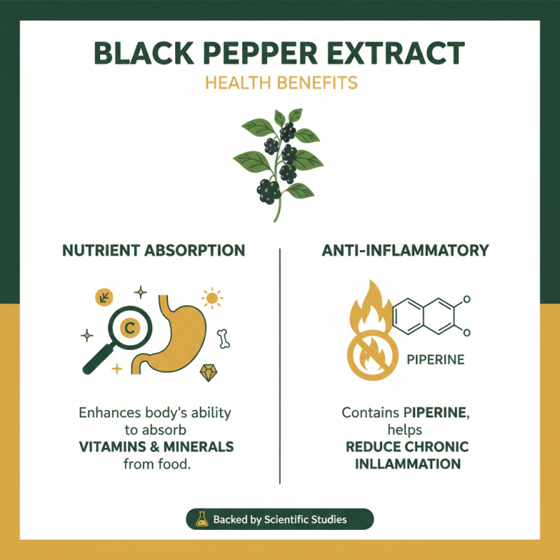 How to Use Black Pepper Extract for Health Benefits?