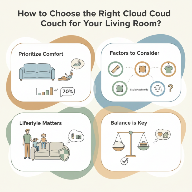 How to Choose the Right Cloud Couch for Your Living Room?