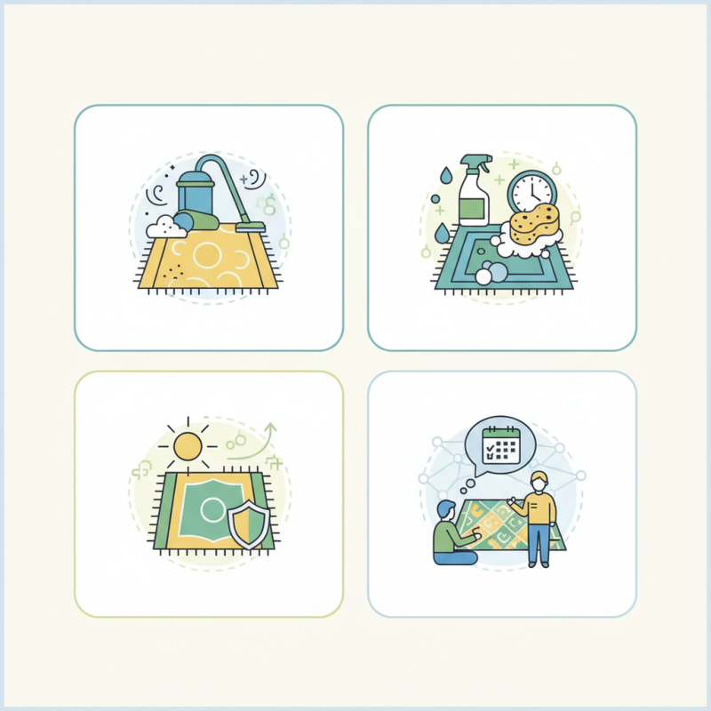 How to Clean and Maintain Polyester Rugs Effectively?