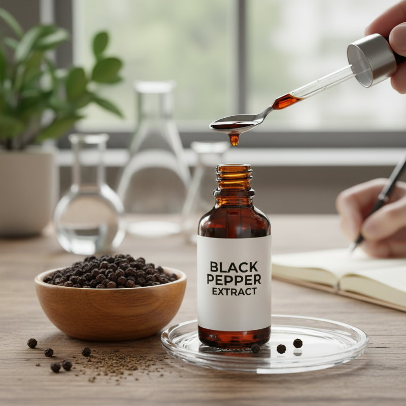 How to Use Black Pepper Extract for Health Benefits?