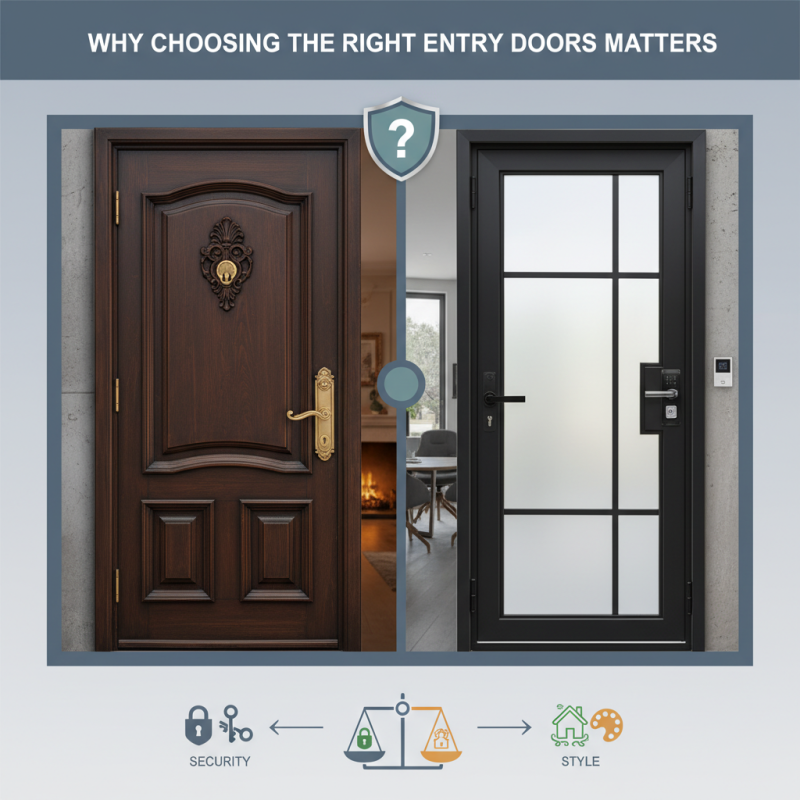 Why Choosing the Right Entry Doors Matters for Your Home Security and Style?