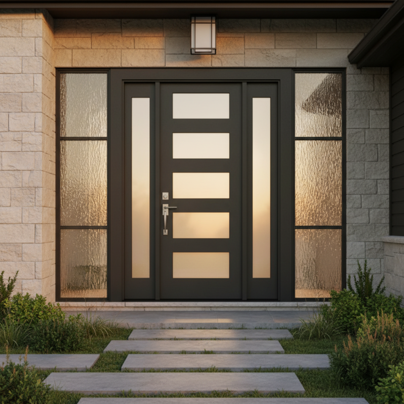 How to Choose Front Doors with Glass for Your Home?