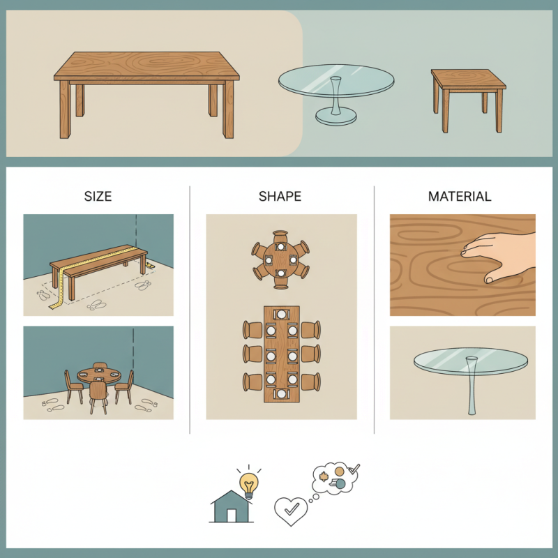 How to Choose the Right Dining Table for Your Home?