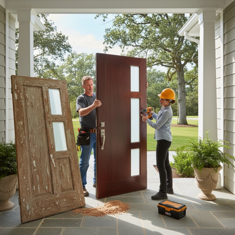 Why Consider Wood Door Replacement for Your Home?
