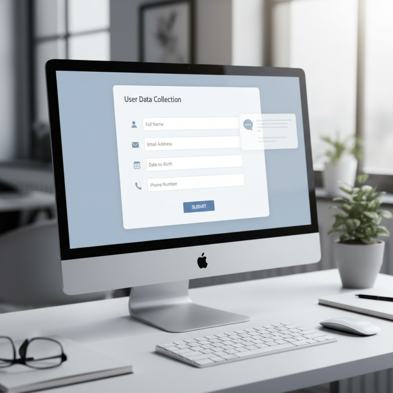 How to Create a Computer Form for User Data Collection?