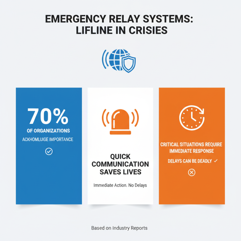 2026 Top Emergency Relay Systems for Critical Situations?