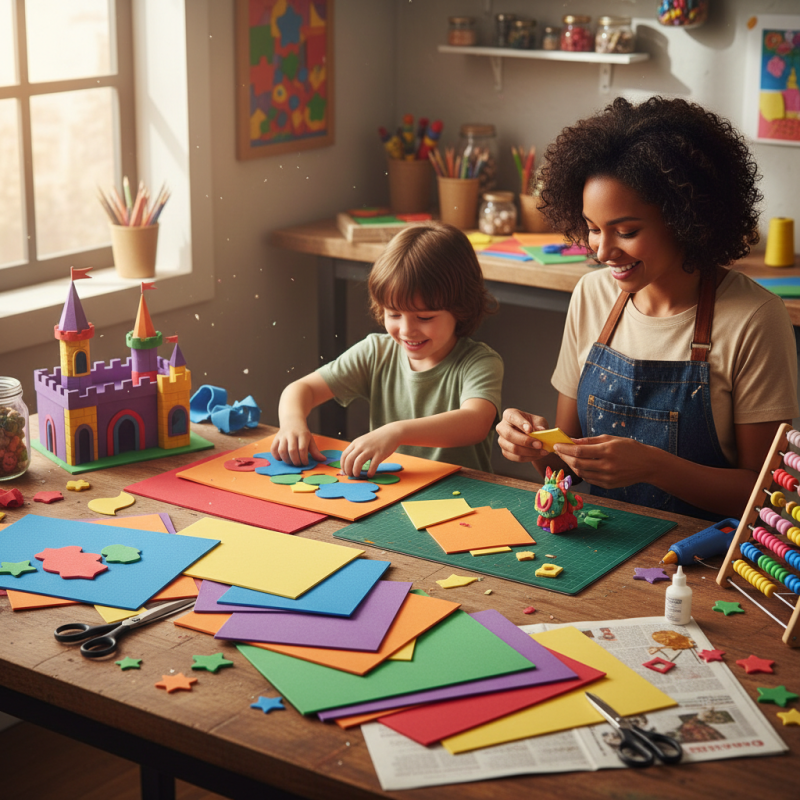 How to Use Adhesive Eva Foam Sheets for Creative Projects?