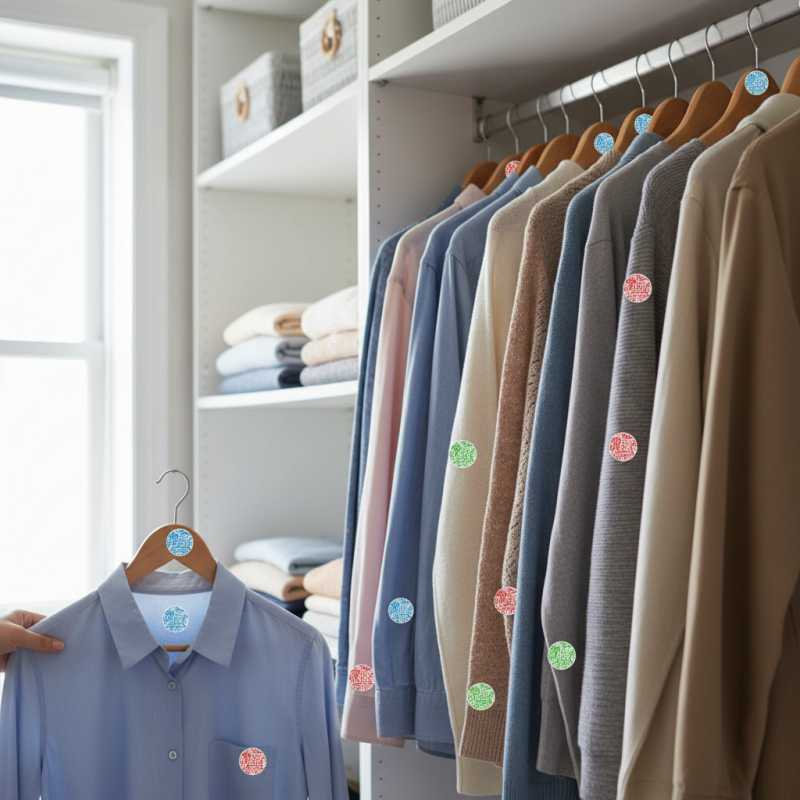 2026 Best Clothing Size Stickers for Effortless Organization and Style?