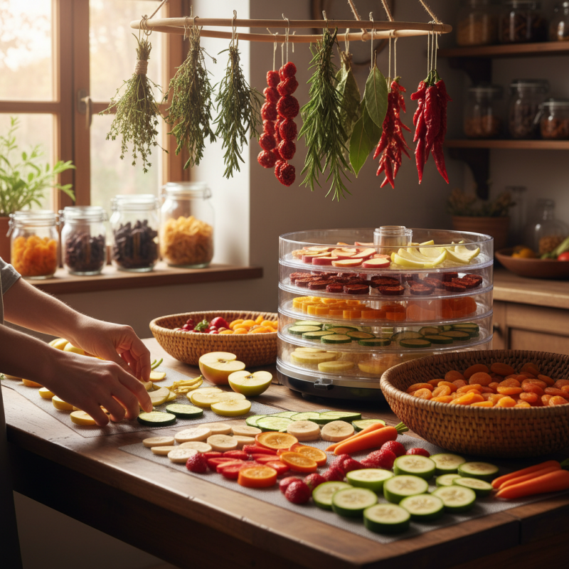 How to Dry Food Effectively for Long Term Storage?