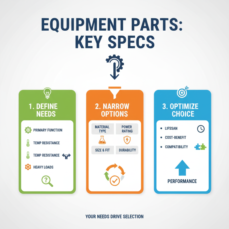 How to Choose the Right Equipment Parts for Your Needs?