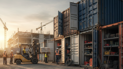 Why Are Construction Site Storage Containers Essential for Efficiency?
