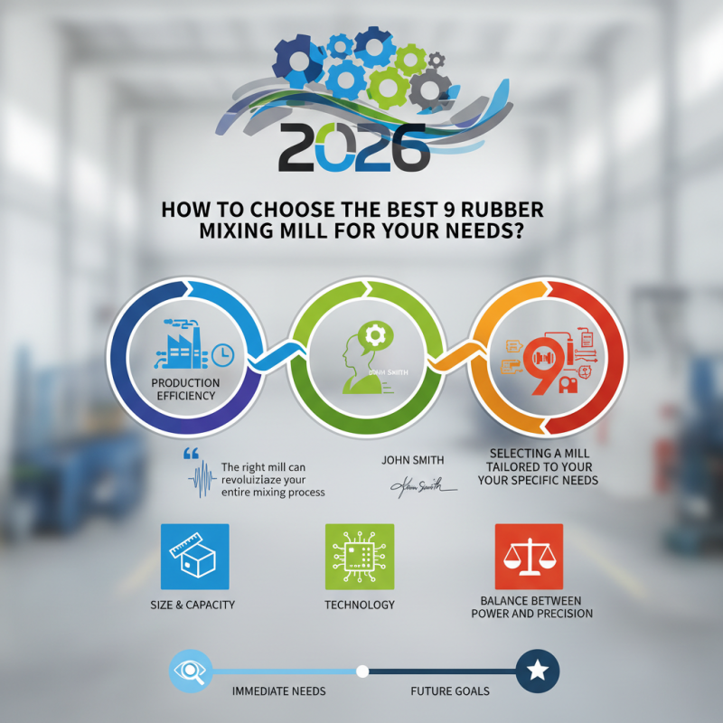 2026 How to Choose the Best 9 Rubber Mixing Mill for Your Needs?