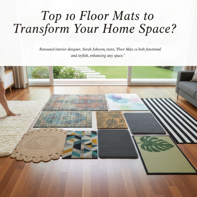 Top 10 Floor Mats to Transform Your Home Space?