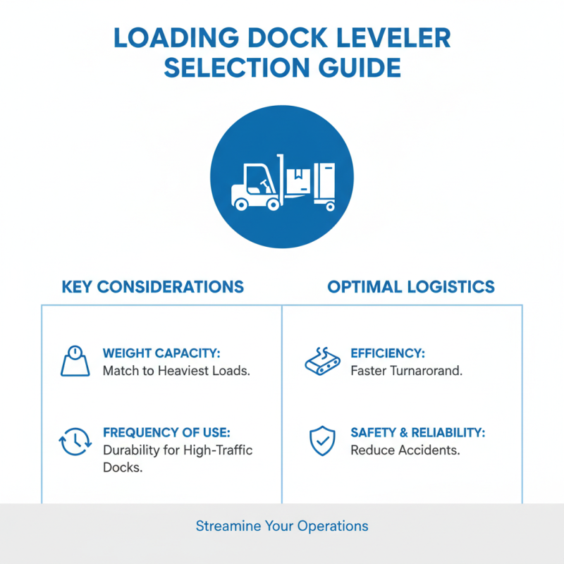 How to Choose the Right Loading Dock Leveler for Your Needs?