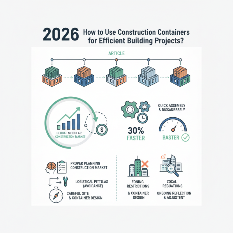 2026 How to Use Construction Containers for Efficient Building Projects?