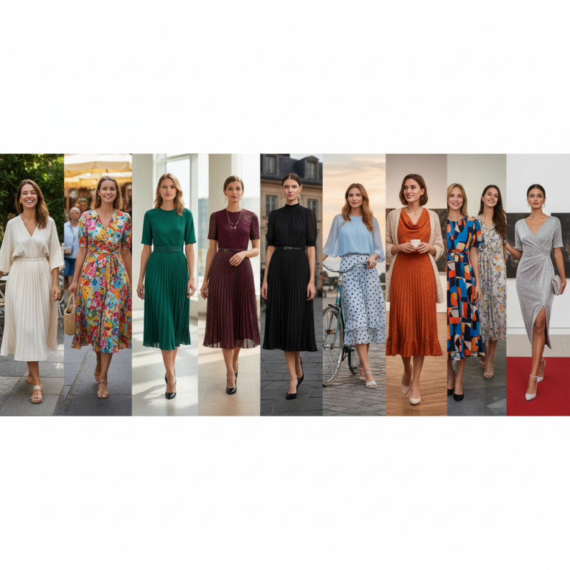 Top 10 Pleated Midi Dress Styles for Every Occasion to Elevate Your Wardrobe
