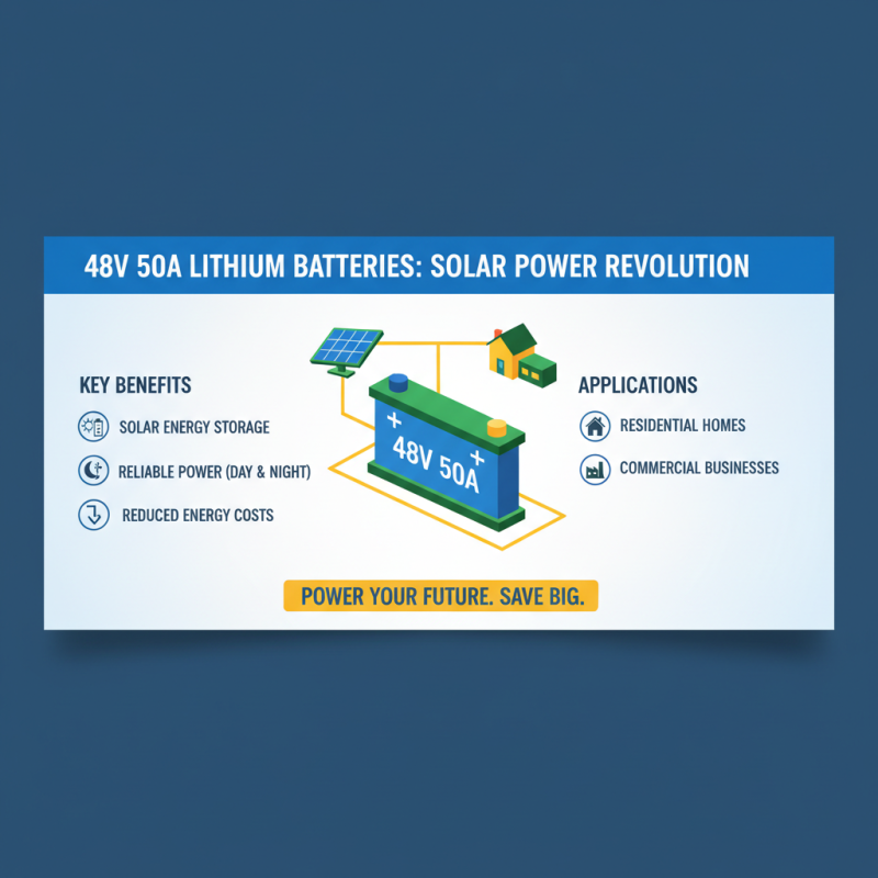 What is the Best 48v 50A Lithium Battery for Your Needs?