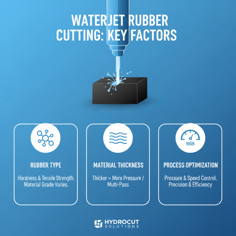 How to Use Waterjet Cutting for Rubber Applications?