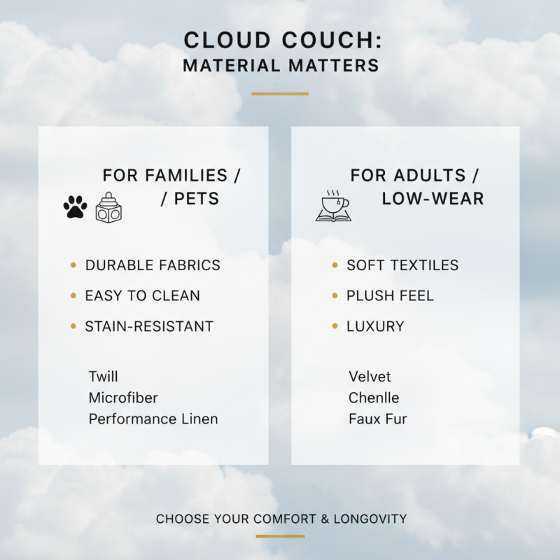 How to Choose the Right Cloud Couch for Your Living Room?