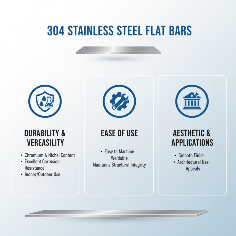 Top Uses of 304 Stainless Steel Flat Bar in Construction and Industry?