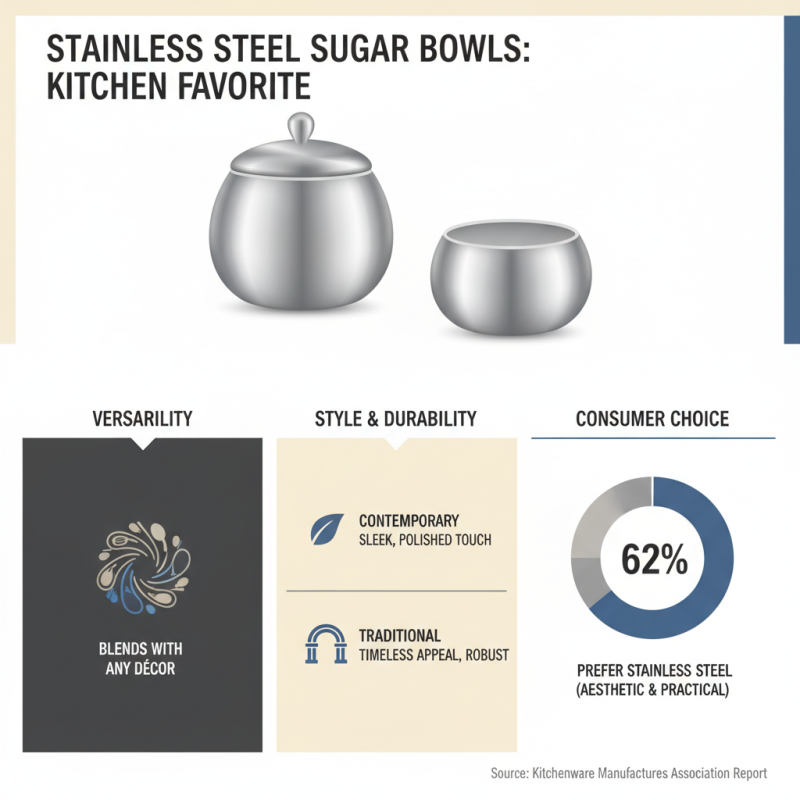 Top Benefits of Using Stainless Steel Sugar Bowls for Your Kitchen