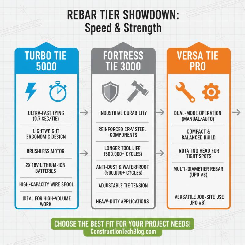 The Best 5 Voyage Rebar Tier Options for Construction Projects?