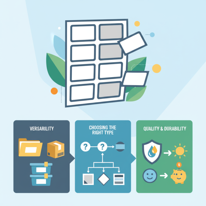 What are A4 Labels and How to Use Them?