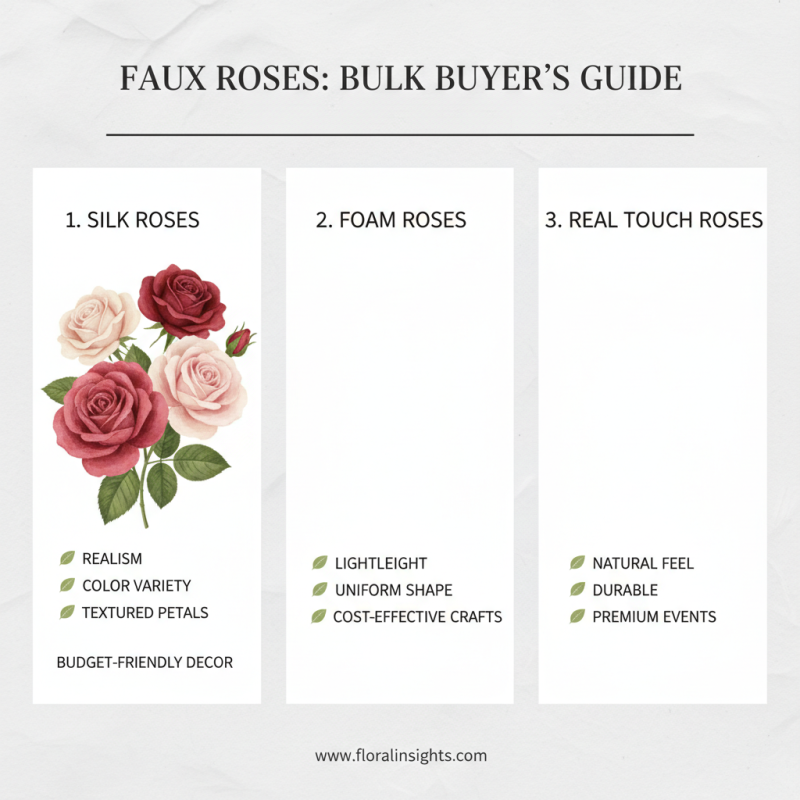 The Ultimate Guide to Buying Faux Roses Bulk for Your Decor Needs?