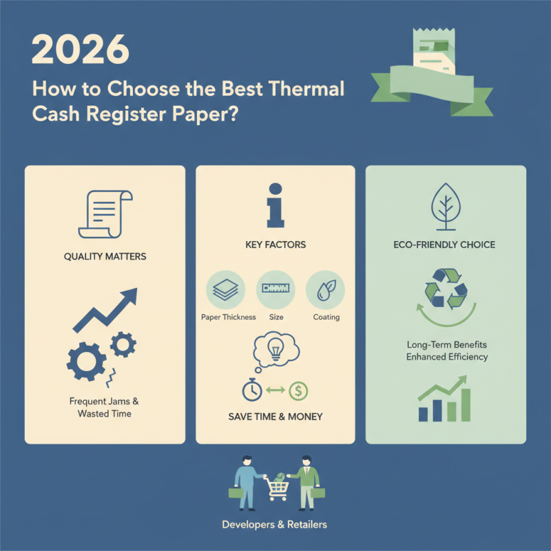 2026 How to Choose the Best Thermal Cash Register Paper?