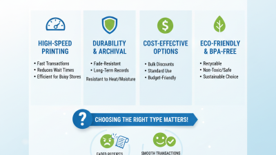 Best Thermal Cash Register Paper Types for Your Business Needs?