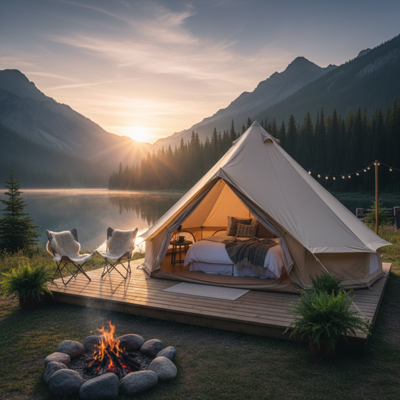 How to Choose the Best Glamping Tent for Your Next Adventure?
