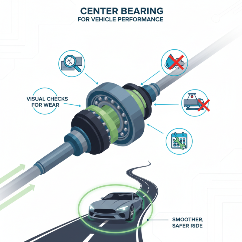 Center Bearing Maintenance Tips for Optimal Performance?