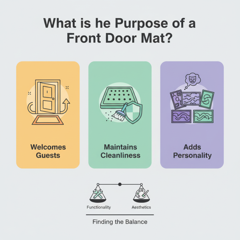 What is the Purpose of a Front Door Mat?