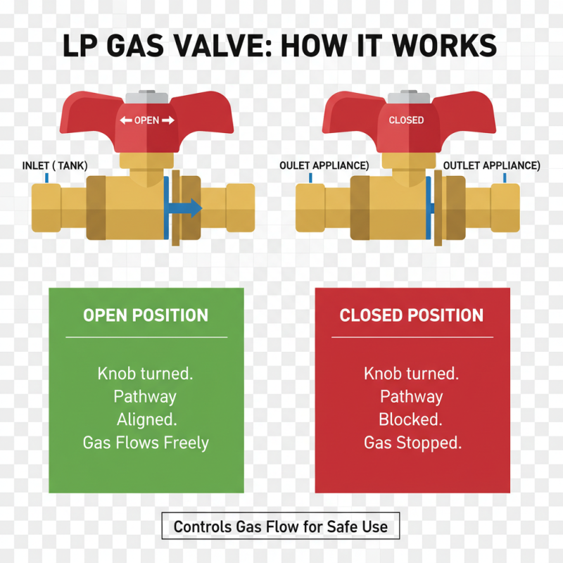 What is a LP Gas Valve and How Does It Function?