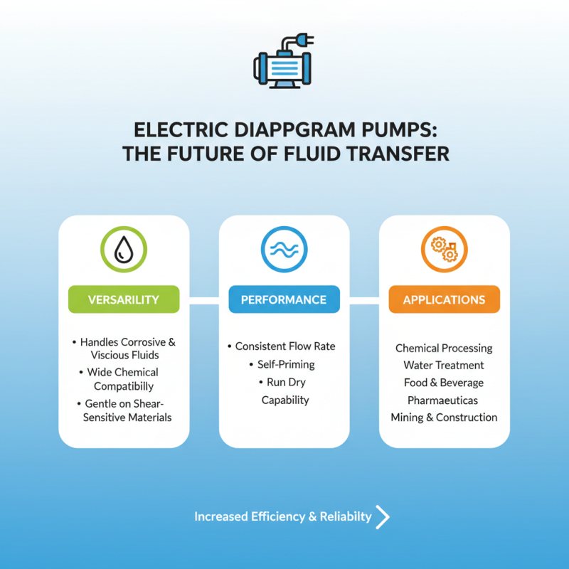 Top 5 Electric Diaphragm Pumps for Efficient Fluid Transfer?