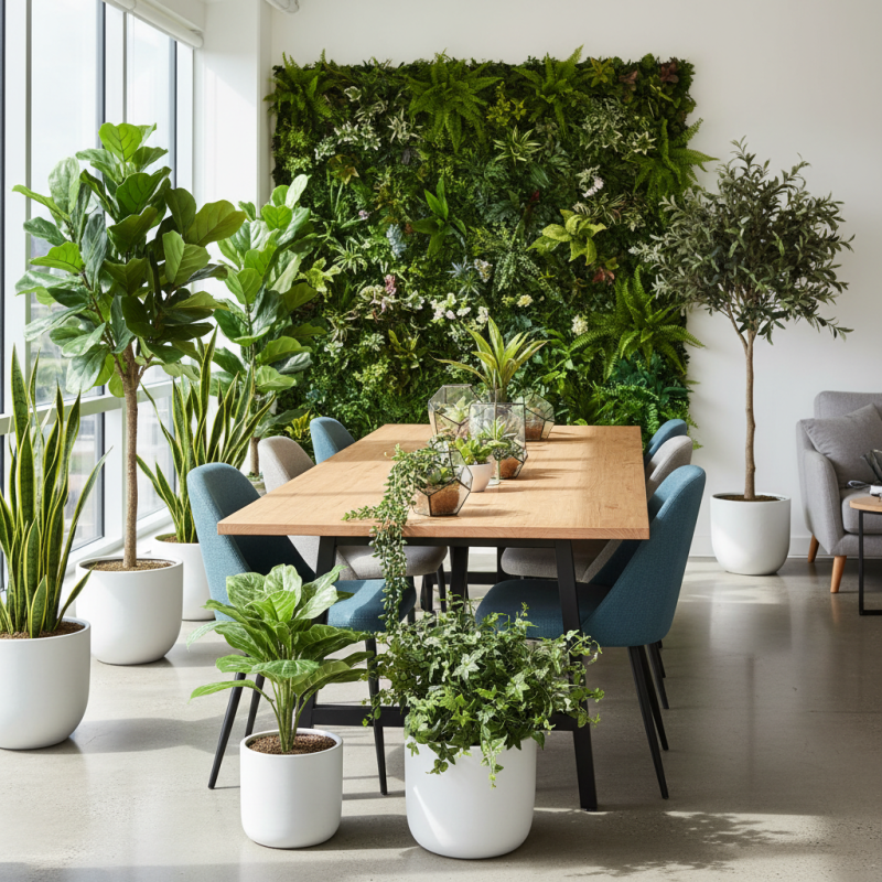 Top Benefits of Artificial Plants for Home and Office Decor Today?
