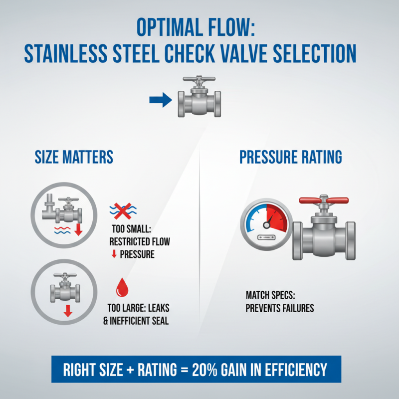 2026 How to Choose the Right Stainless Steel Check Valve for Your Needs?