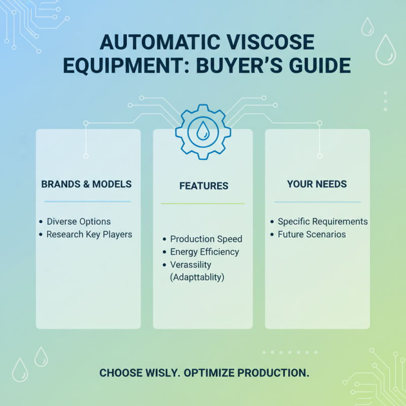 2026 How to Choose the Best Automatic Viscose Equipment?