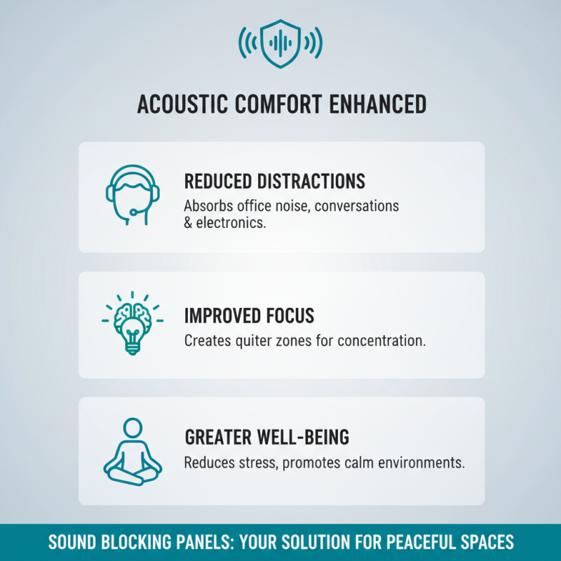 Top Benefits of Sound Blocking Panels for Noise Reduction Solutions?