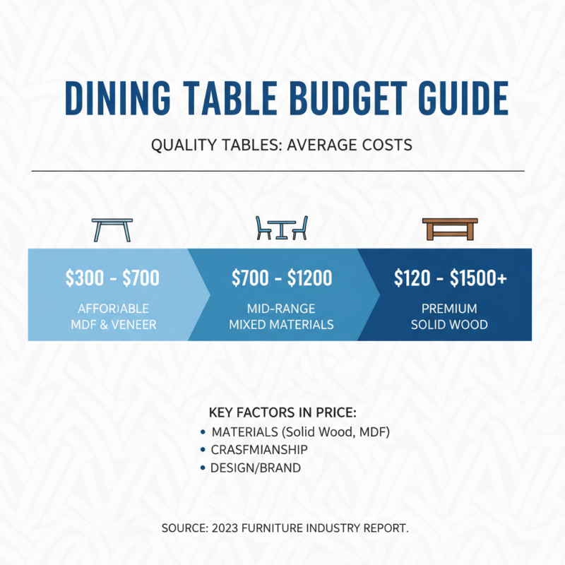 How to Choose the Right Dining Table for Your Home?
