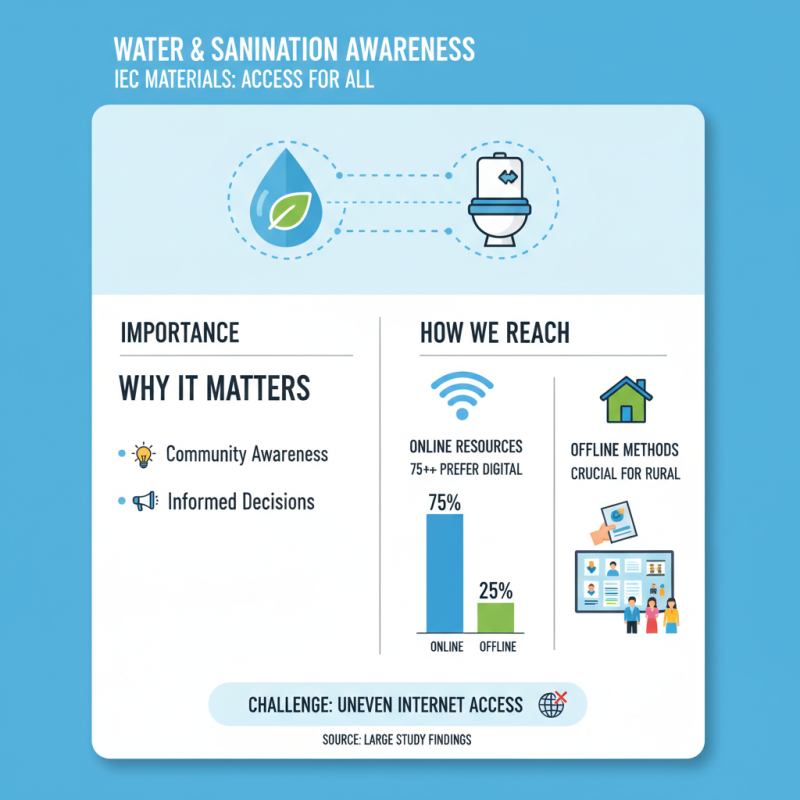 How to Access Iec Material On Water And Sanitation for Community Awareness?