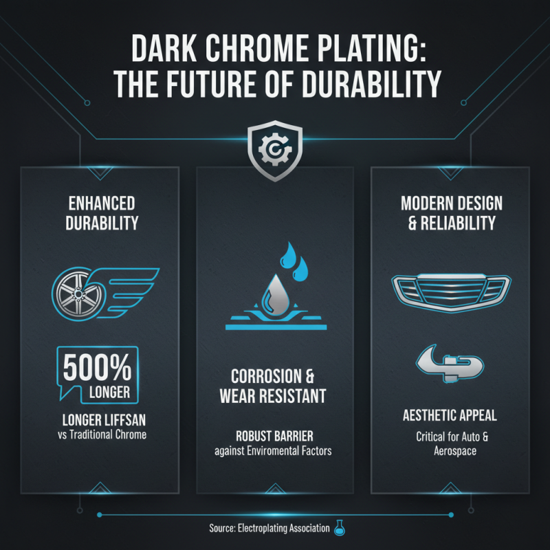Top 10 Benefits of Dark Chrome Plating for Modern Designs?
