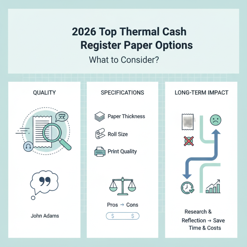 2026 Top Thermal Cash Register Paper Options What to Consider?