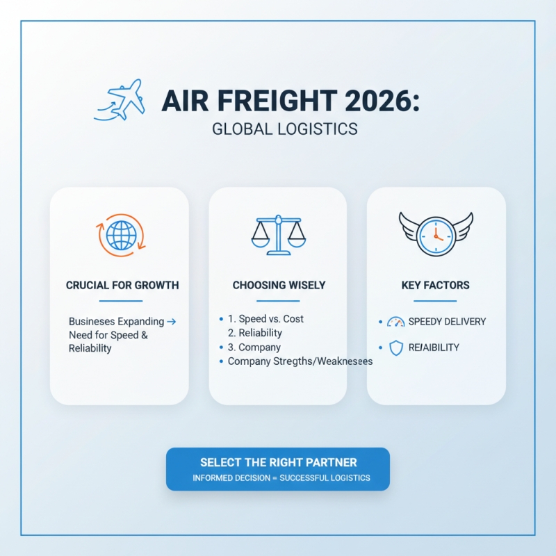 2026 Best Air Freight Shipping Options for Efficient Global Logistics?
