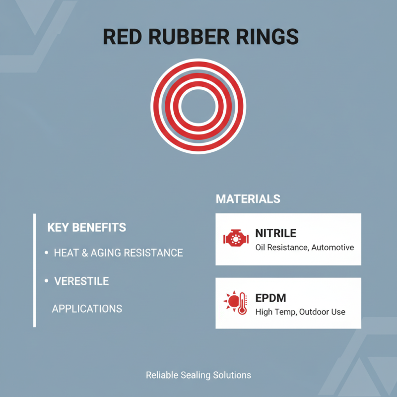 2026 Best Red Rubber O Ring Options for Your Projects?